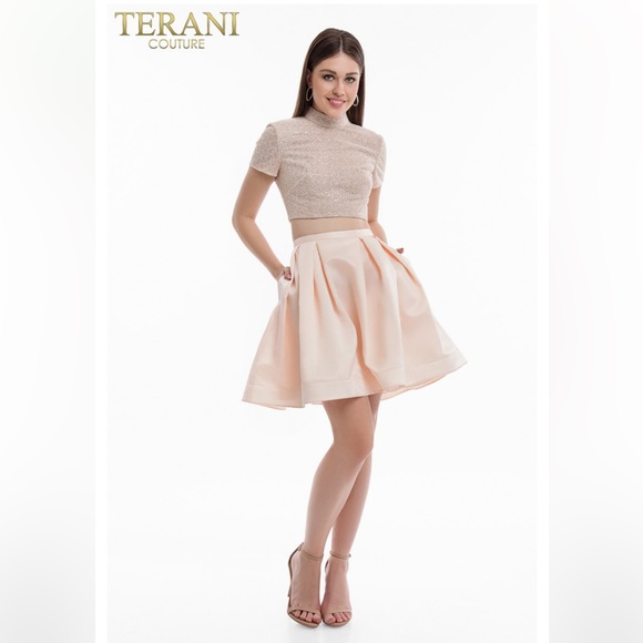 NWT Terani Couture 2-Piece Dress - Picture 1 of 14
